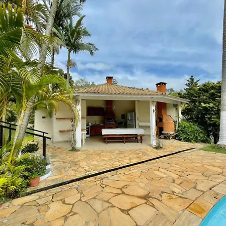 Casa De Campo, Com Quadra De Beach Tennis, Volei E Fut Volei Proxima A Sp!! Santana de Parnaíba Exterior photo