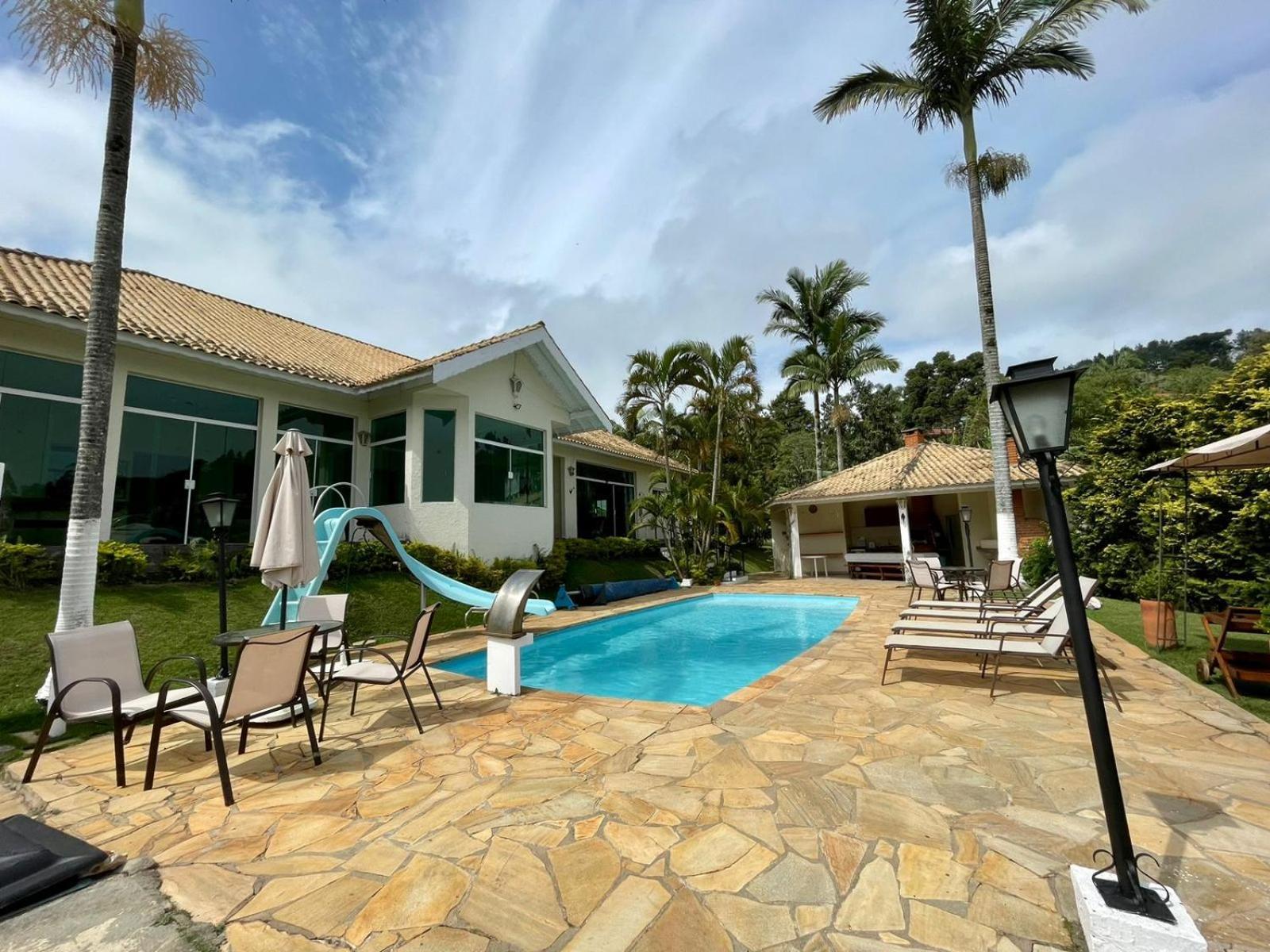 Casa De Campo, Com Quadra De Tennis, Volei E Fut Volei Proxima A Sp!! Santana de Parnaiba